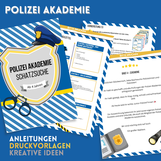 Polizei Akademie und Schatzsuche