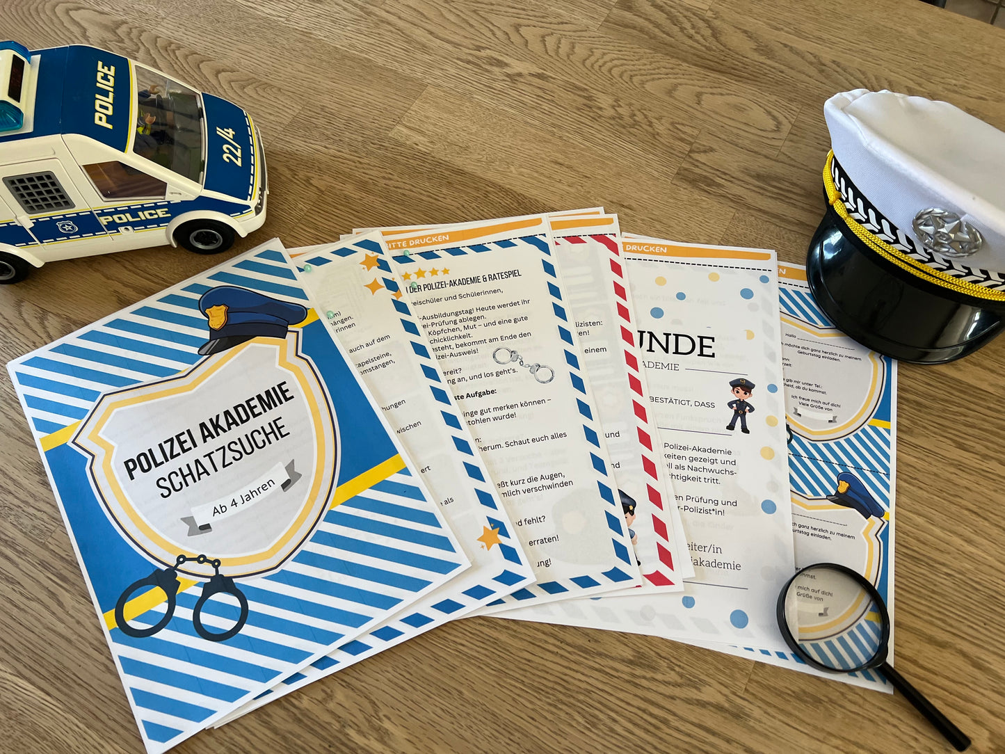 Polizei Akademie und Schatzsuche